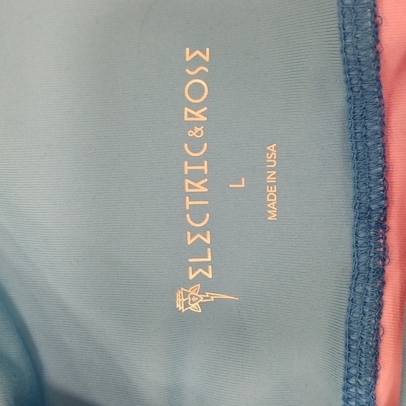 💕ELECTRIC & ROSE💕 Colorblock Set Viva Sports Bra + Nova Legging Large L NWT - Picture 16 of 16